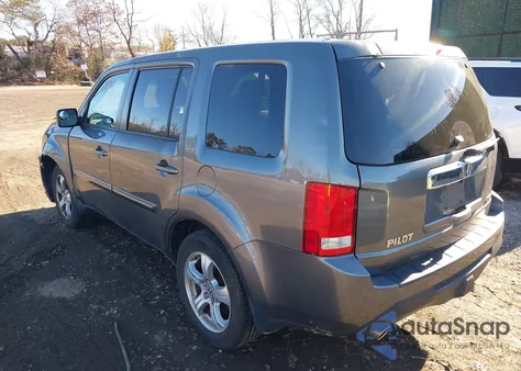 2012 Honda Pilot Ex из США, поврежденный, VIN 5FNYF4H48CB053826